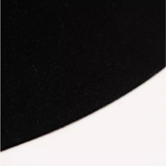 SAINT LAURENT New with tags Rabbit Felt Hat with Leather Band Size S - Picture 6 of 8